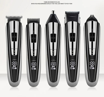 Kemei Electric Hair Clipper Beauty kit for Men Electric shaver beard trimmer