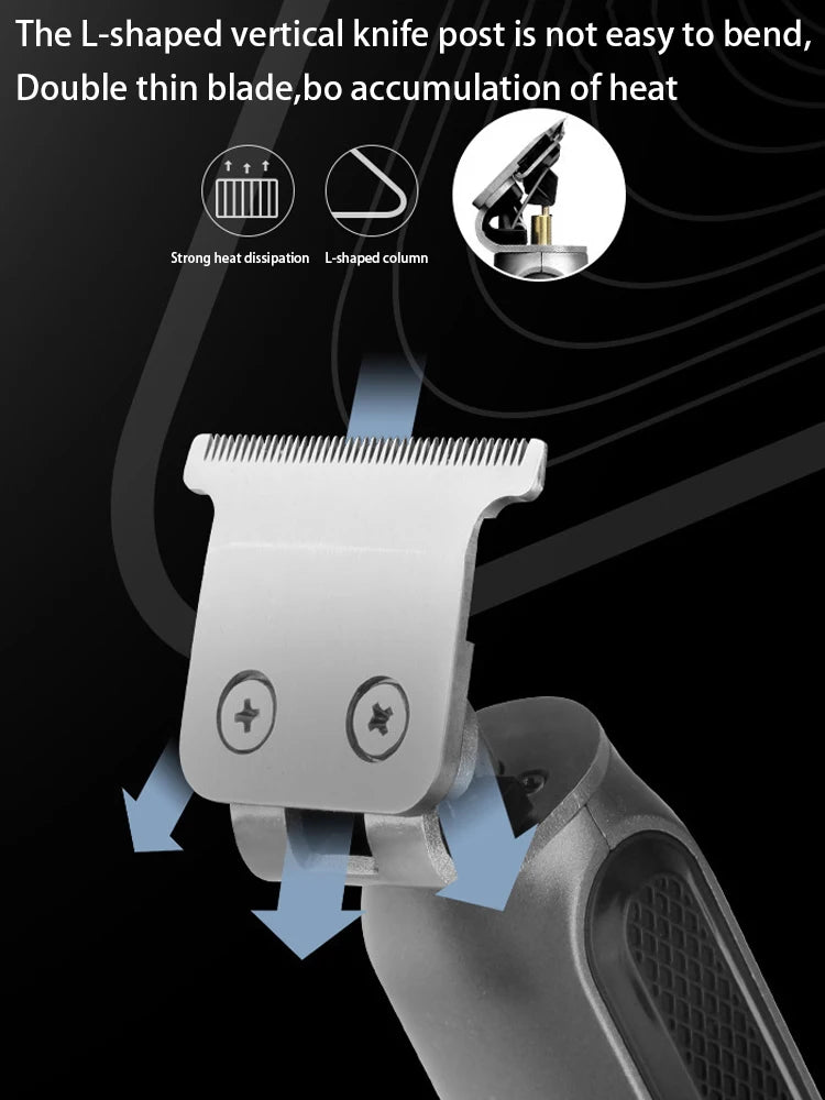 kemei hair trimmer KM-1757 cordless rechargeable hair clipper