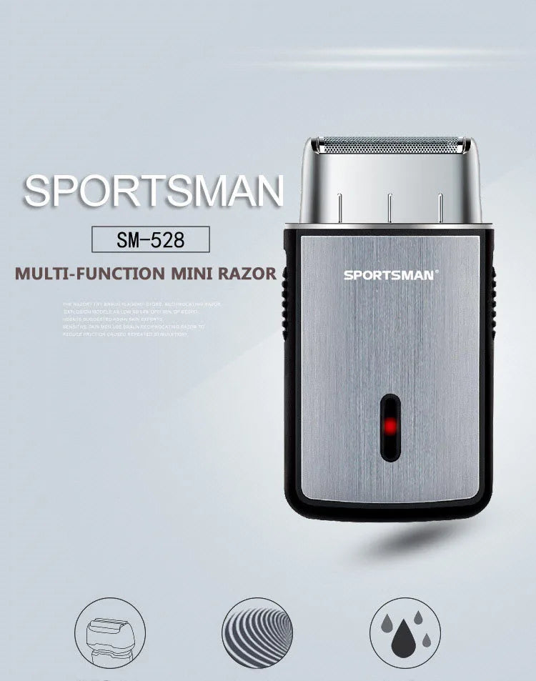 Mini Electric Shaver for Men Portable Multifunctional Electric Razor