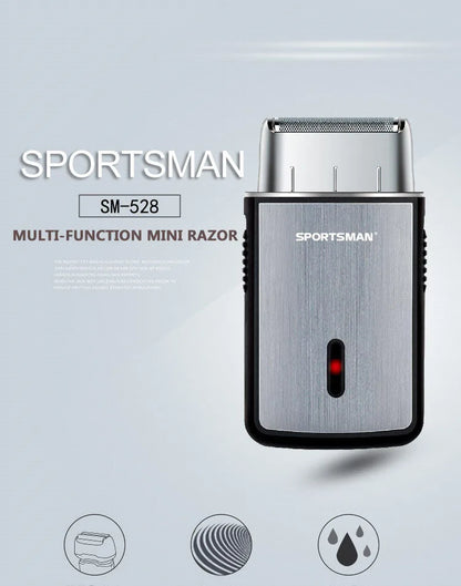 Mini Electric Shaver for Men Portable Multifunctional Electric Razor