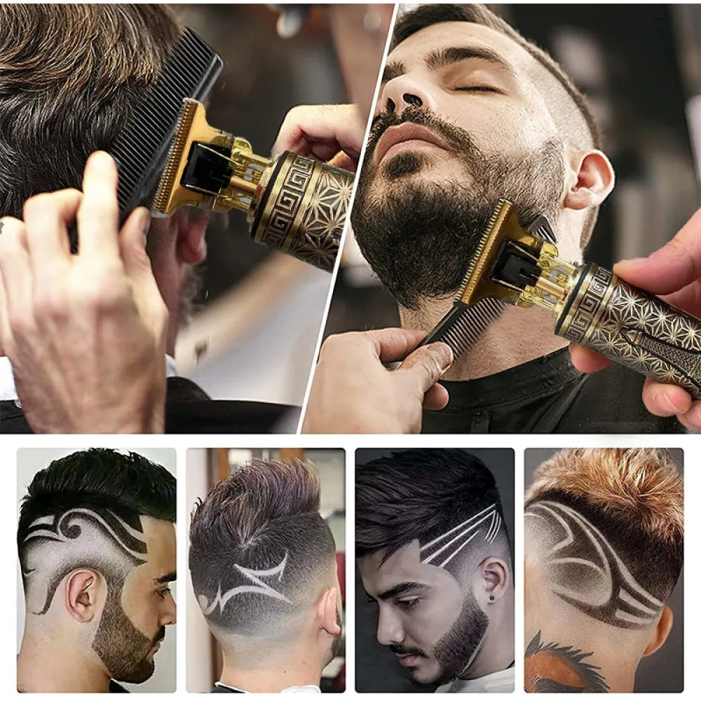 T9 Electric Hair Clipper New Hair Trimmer Professional Shaver
