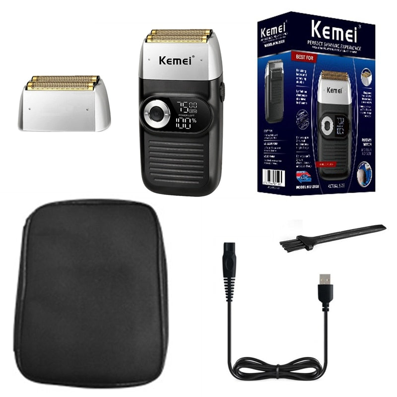 Original Kemei Powerful Barber Pro Electric Shaver For Men