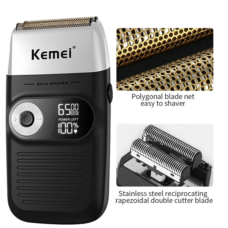 Kemei Clipper Electric Hair Trimmer for men Electric shaver