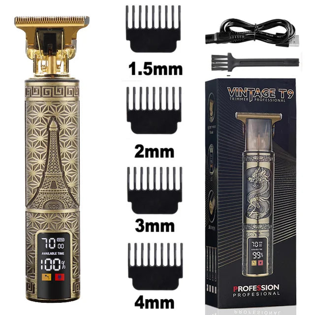 T9 Electric Hair Clipper New Hair Trimmer Professional Shaver