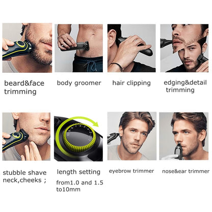 Original Kemei All In One Hair Trimmer For Men Grooming For Face