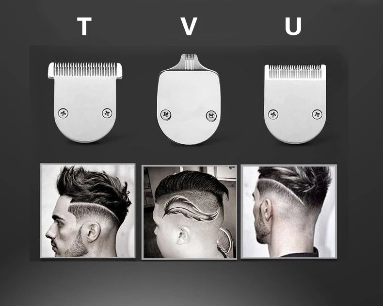 Kemei Electric Hair Clipper Beauty kit for Men Electric shaver beard trimmer