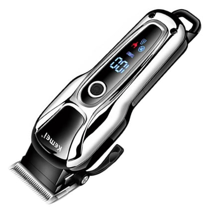 Original Kemei Barber Cordless Professional Hair Clipper For Men Beard