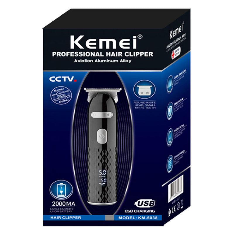 Original Kemei Barber 4-Speed Hair Trimmer Professional Hair Clipper