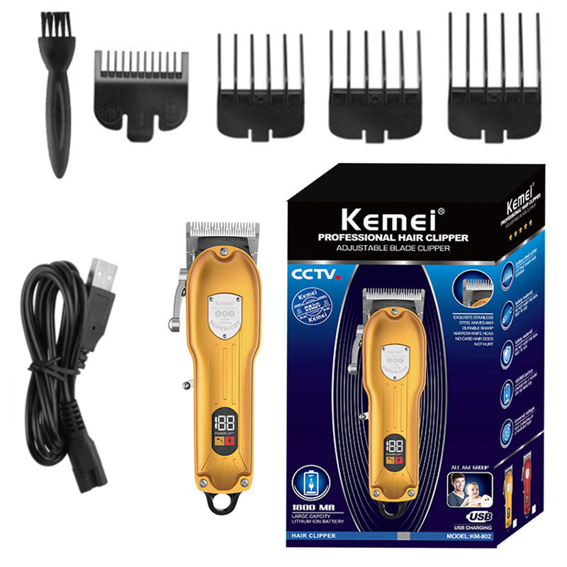 Original Kemei Professional Hair Trimmer For Men Electric Hair Clipper