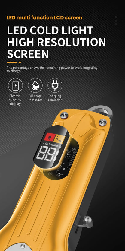 Kemei 10W Powerful Professional Hair Clippers Men All Metal