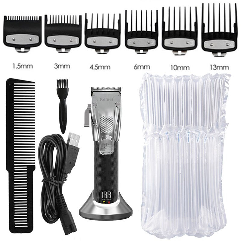 Original Kemei Adjustable Barber Electric Hair Clipper Men