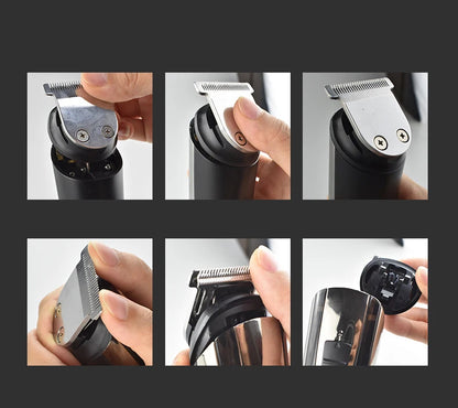 Kemei Electric Hair Clipper Beauty kit for Men Electric shaver beard trimmer