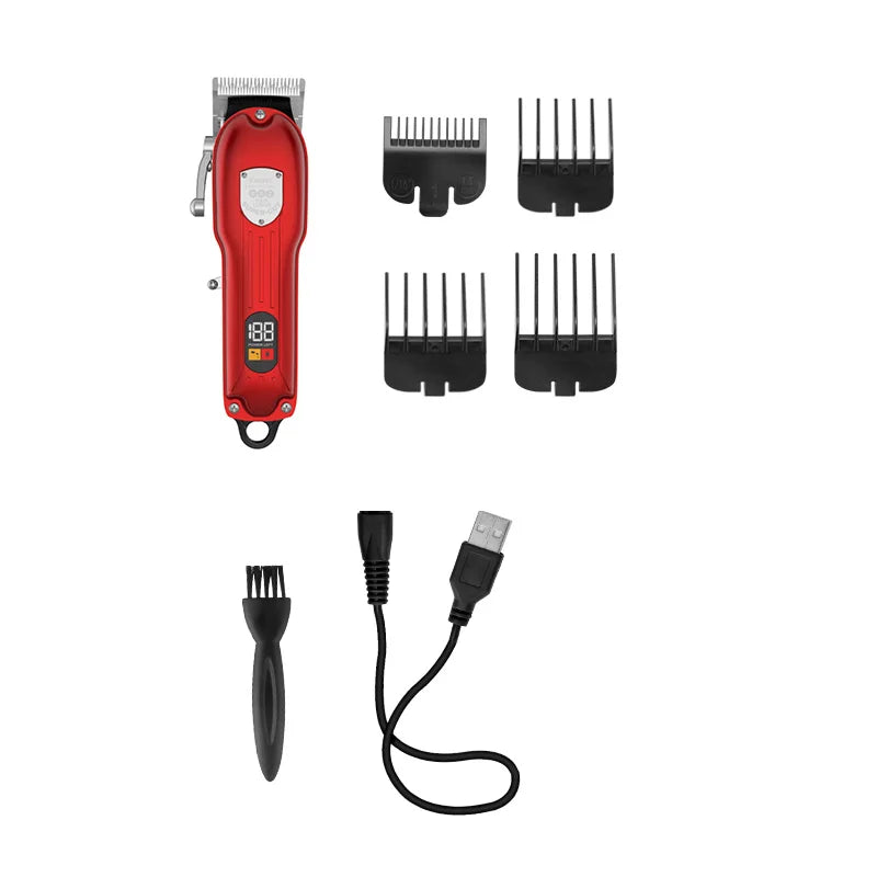 Kemei 10W Powerful Professional Hair Clippers Men All Metal