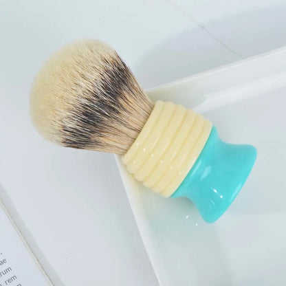 YAQI 24mm Silvertip Badger Hair knots Mens  Brush
