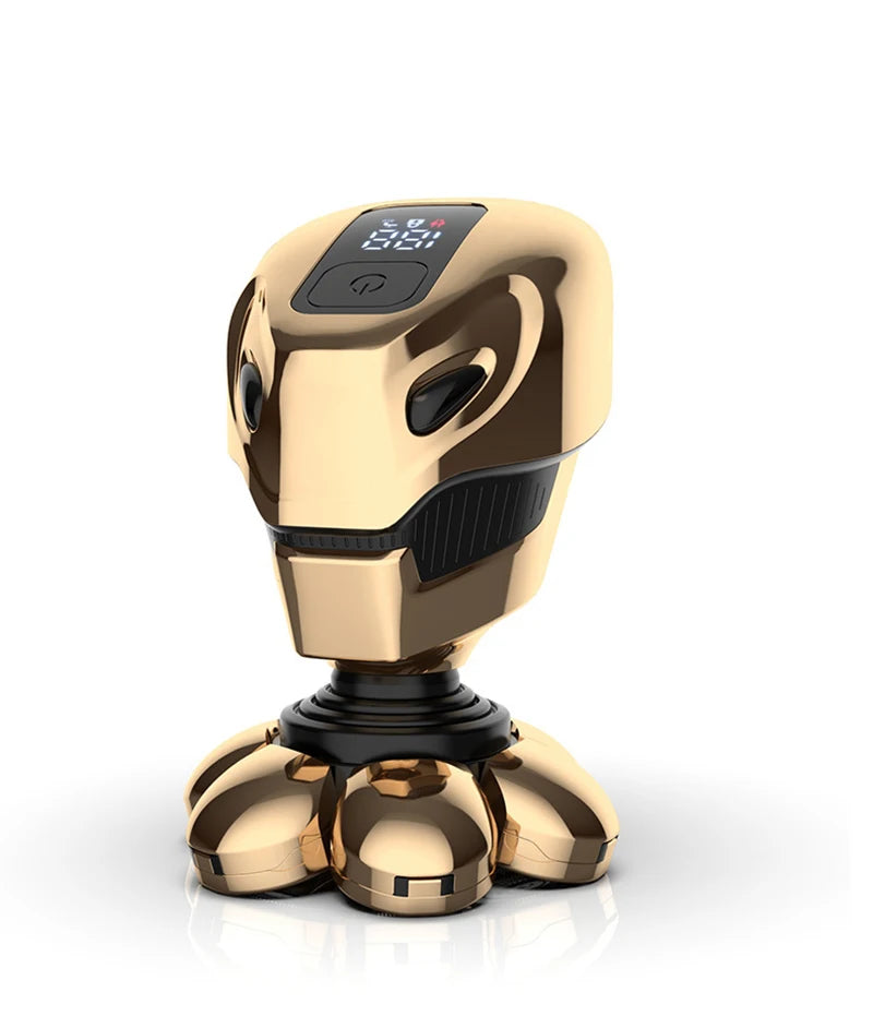 5 IN 1 4D Men's Rechargeable Bald Head Electric Shaver