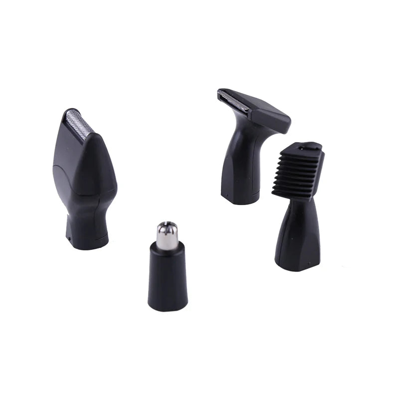 Kemei 4 in1 rechargeable nose trimmer beard trimer for men