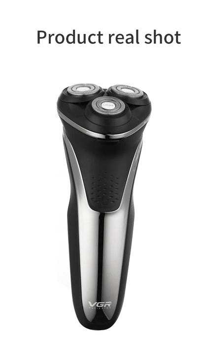 VGR 306 Electric Shaver Professional 3 In1 3-Head Floating Shaving