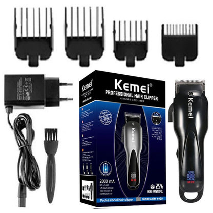 Original Kemei Professional Two Speed Barber Cordless Hair Clipper