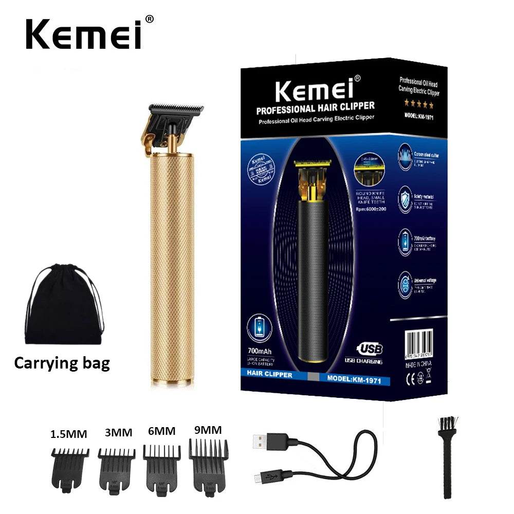 kemei 1971 Rechargeable barber hair trimmer