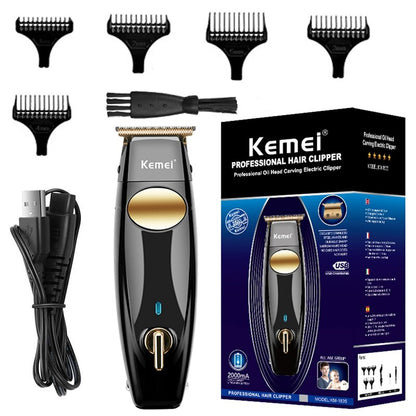 Original Kemei Cordless Hair Trimmer For Men Hair Clipper