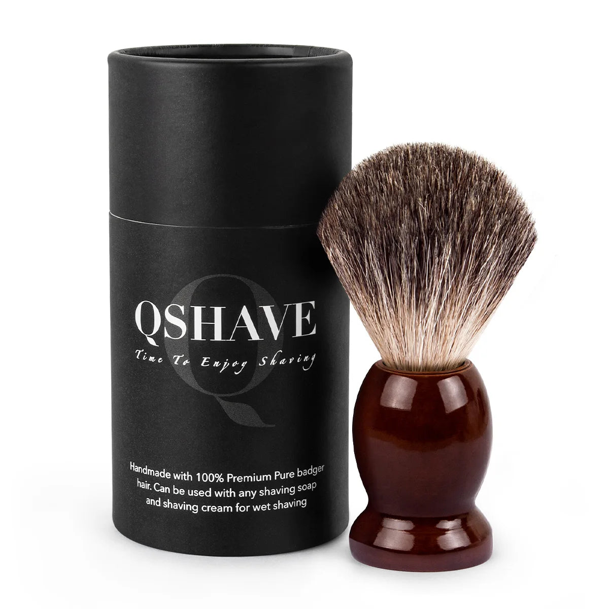 Man Pure Badger Hair Shaving Brush Wood