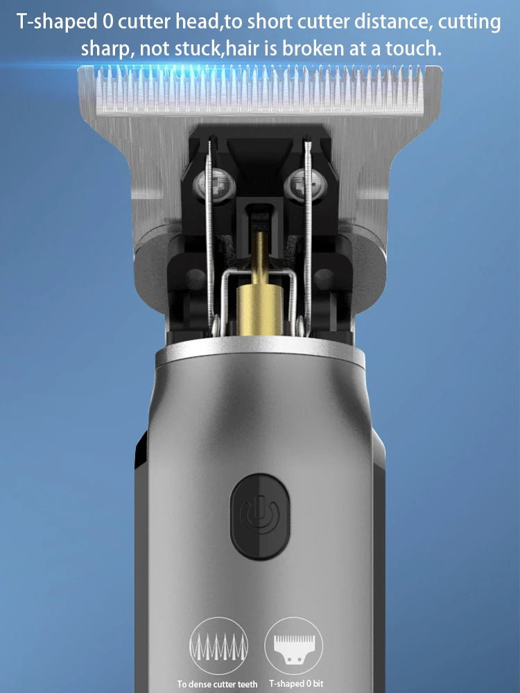 kemei hair trimmer KM-1757 cordless rechargeable hair clipper