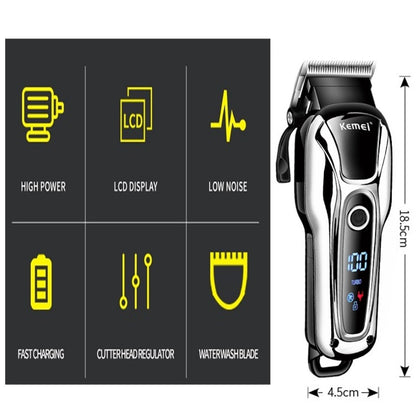 Original Kemei 2 Speed Professional Hair Trimmer For Men Hairdressing