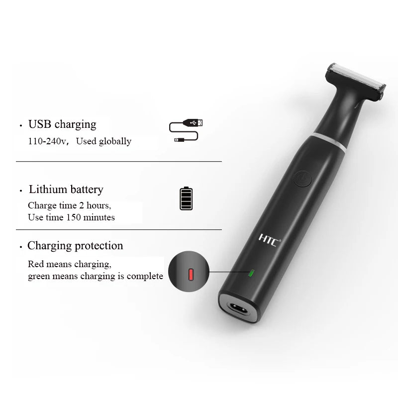 Hybrid Electric Trimmer and Shaver Trimmer For Men