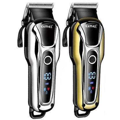 Original Kemei Barber Cordless Professional Hair Clipper For Men Beard