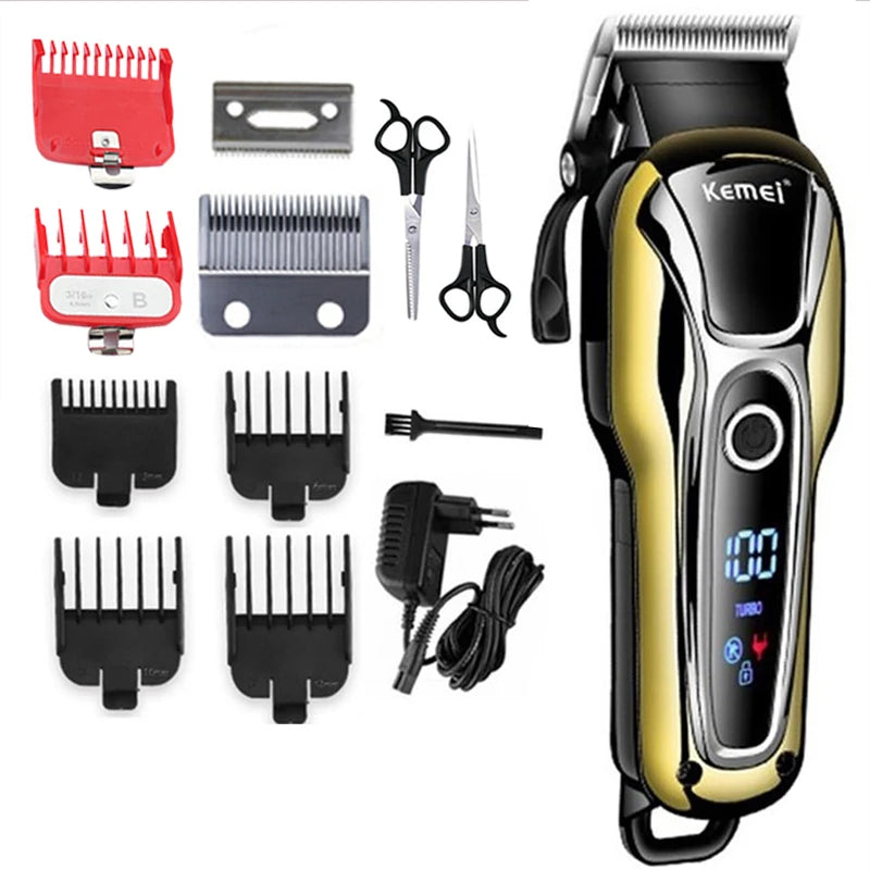 Kemei Hair Clipper Electric Hair Trimmer Professional Men's hair clipper