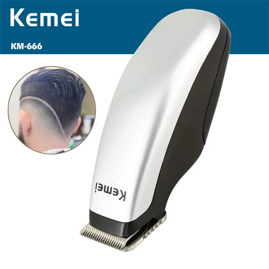 Kemei Newly Design Electric Hair Clipper Mini Portable Hair Trimmer