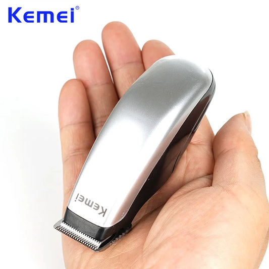 Kemei Newly Design Electric Hair Clipper Mini Portable Hair Trimmer