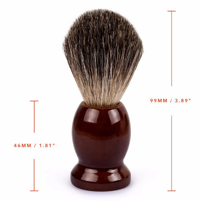 Man Pure Badger Hair Shaving Brush Wood