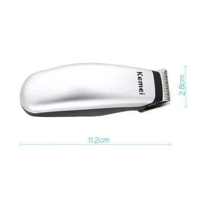 Kemei Newly Design Electric Hair Clipper Mini Portable Hair Trimmer