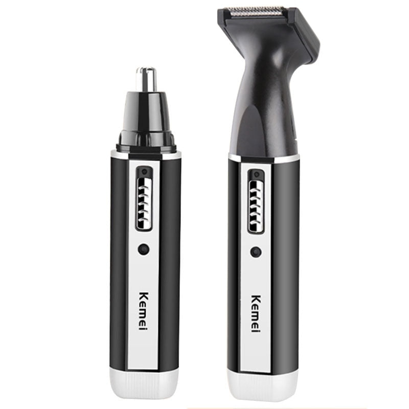Kemei All In One Nose Hair Trimmer Electric Rechargeable Trimmer