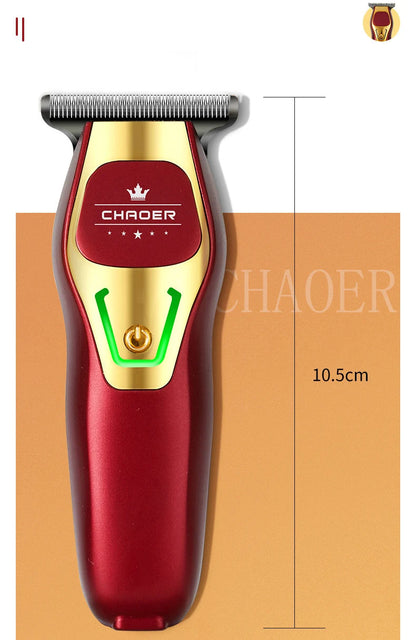 Powerful Professional Hair Trimmer Men 0 MM T Blade Electric Clipper