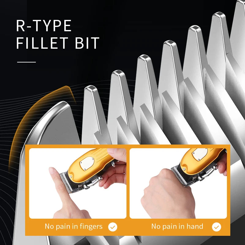 Kemei 10W Powerful Professional Hair Clippers Men All Metal