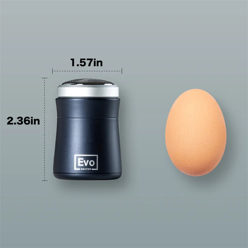 EVO SHAVER World's Smallest Shaver Ever Travel Men's Shaver