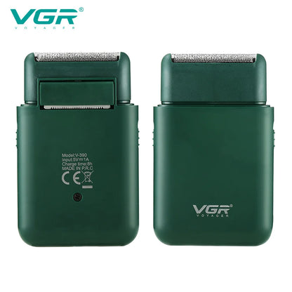 VGR Professional Electric Shaver for Men USB Rechargeable 2 Cutter