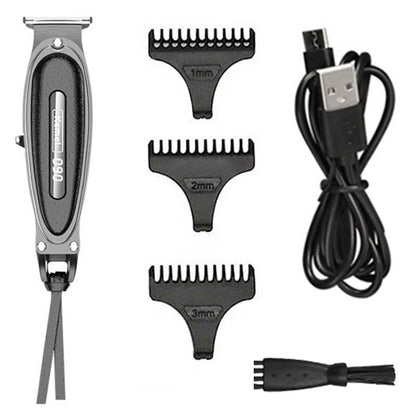 Original LCD Display Powerful Barber Shop Hair Trimmer For Men