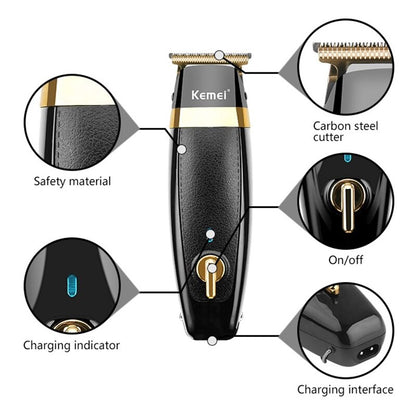 Original Kemei Professional Hair Trimmer For Men Electric Beard & Hair Clipper