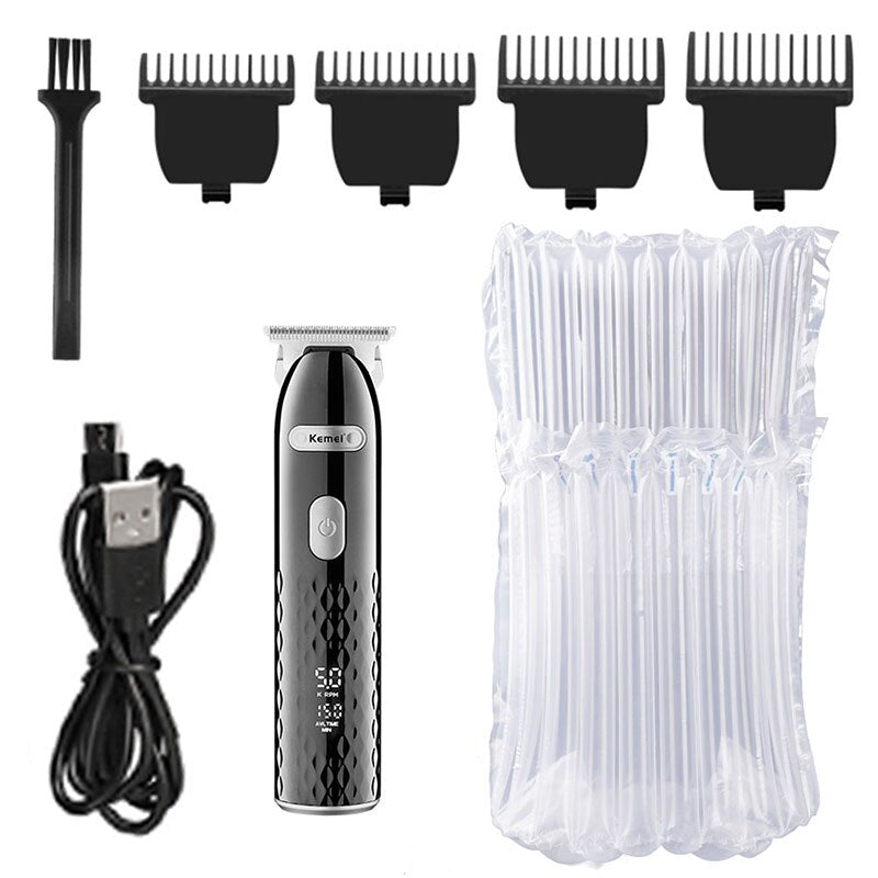 Original Kemei Barber 4-Speed Hair Trimmer Professional Hair Clipper