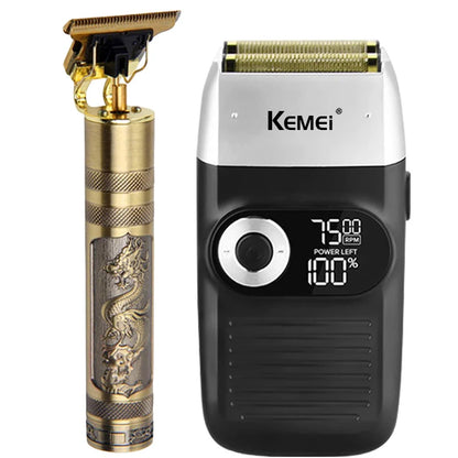 Kemei Clipper Electric Hair Trimmer for men Electric shaver