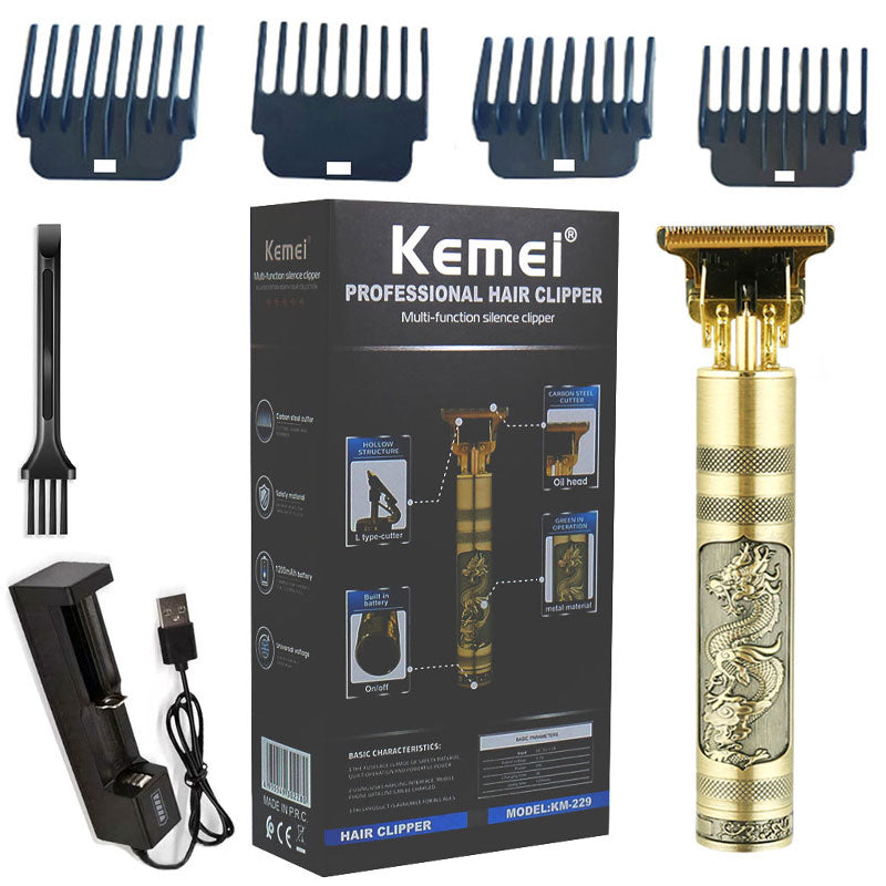 Original Kemei Men's Professional Metal Housing Finishing Edging Hair Trimmer