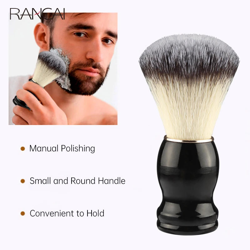Beard Shaving Brush Makeup brushes Wooden Handle Bristle