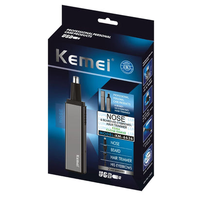 Kemei 4 in1 rechargeable nose trimmer beard trimer for men