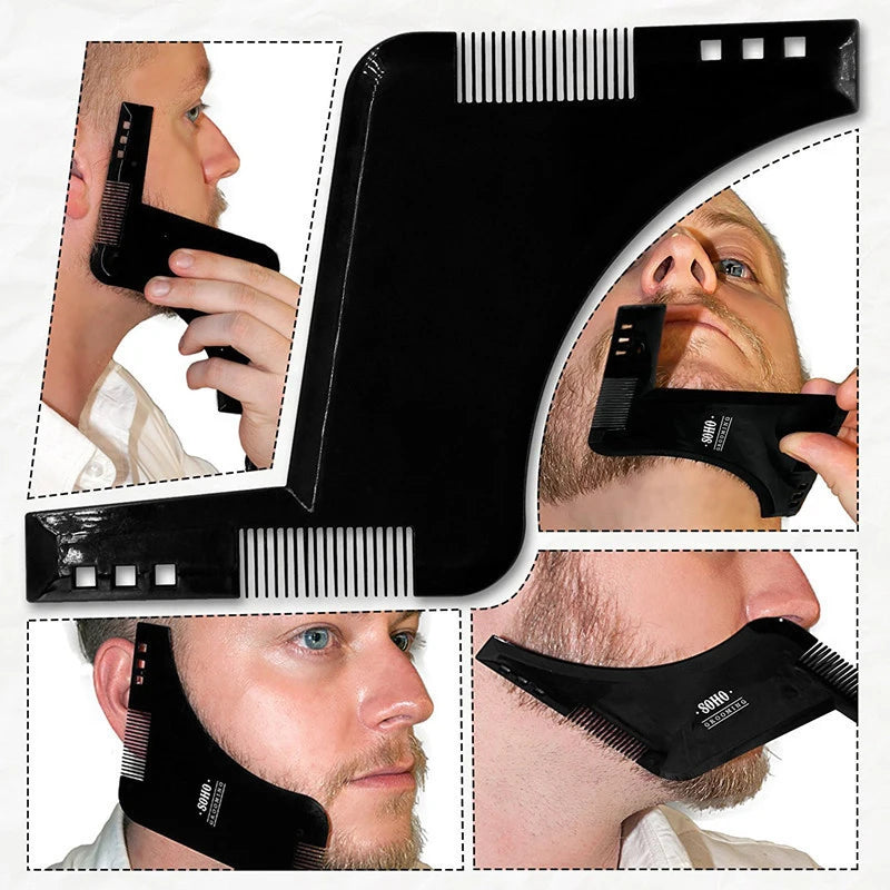 Fashion Beard Styling Template Comb New Barber Styling comb
