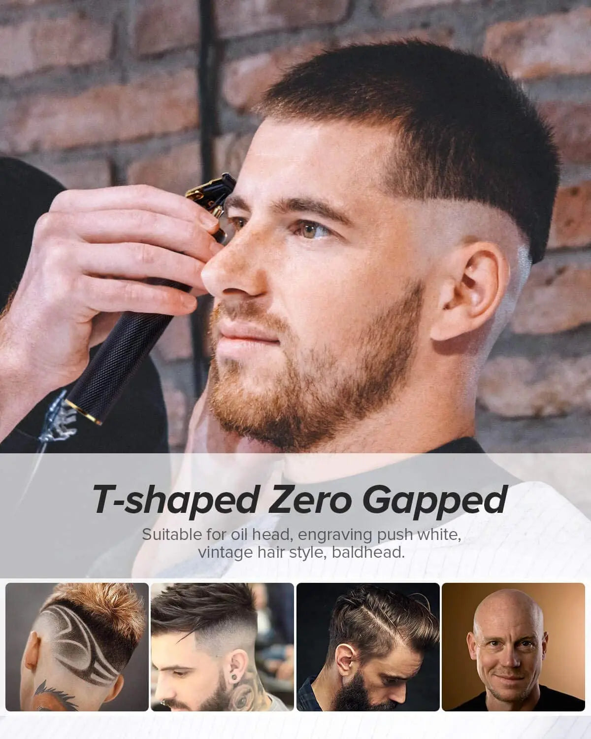 kemei 1971 Rechargeable barber hair trimmer