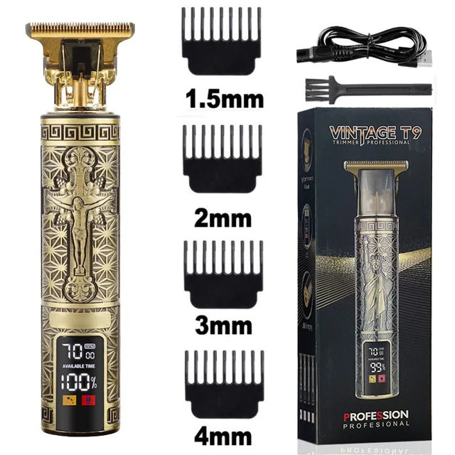T9 Electric Hair Clipper New Hair Trimmer Professional Shaver