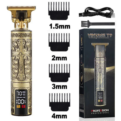 T9 Electric Hair Clipper New Hair Trimmer Professional Shaver